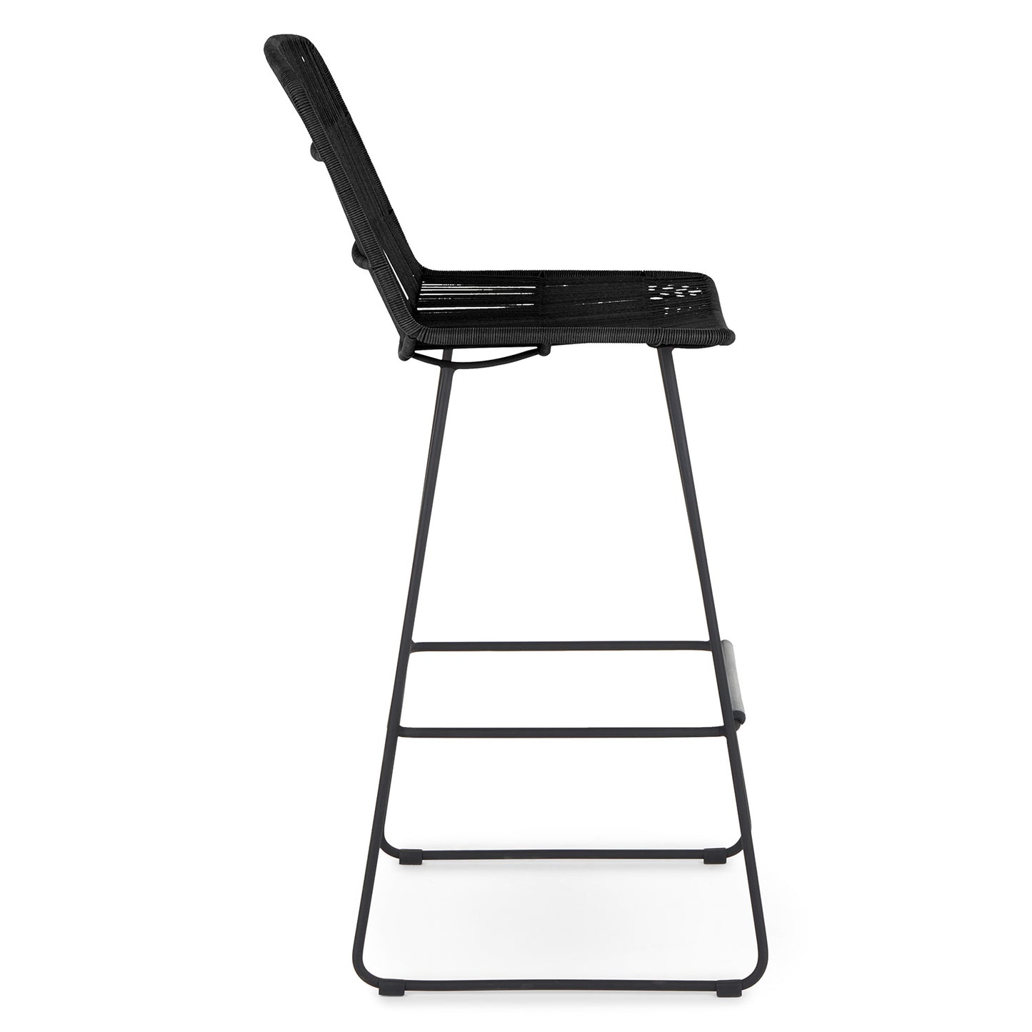 Selka Black Bar Stool