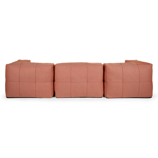 Corvos Saffron Red Modular Sofa