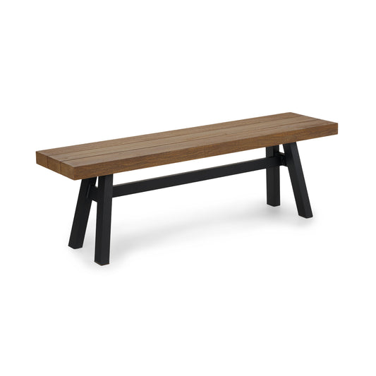 Sardis Vintage Brown Bench