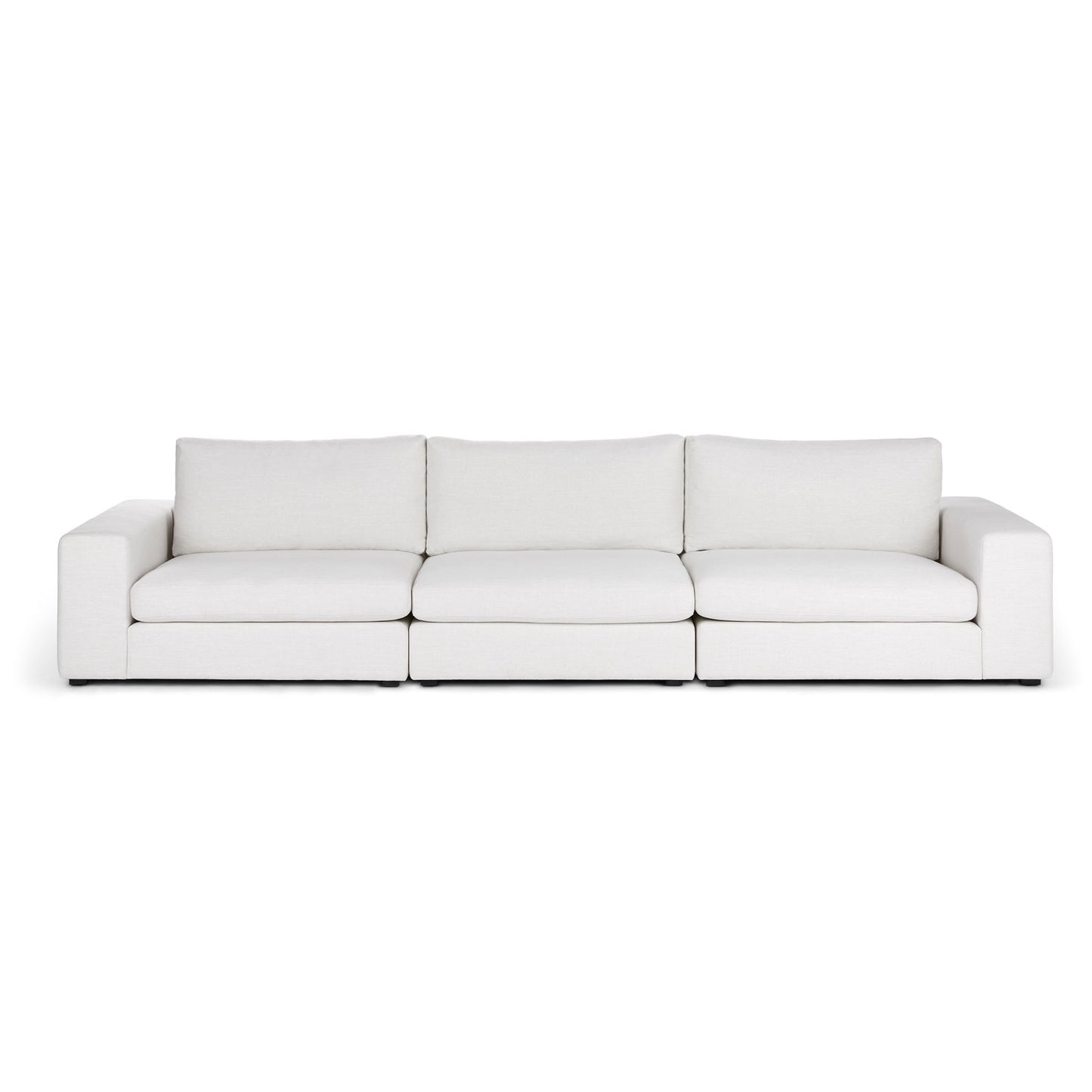 Beta 137" Modular Sofa - Quartz White