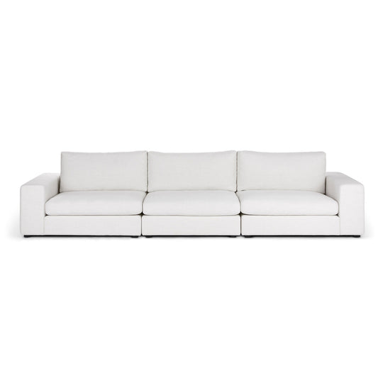 Beta 137" Modular Sofa - Quartz White