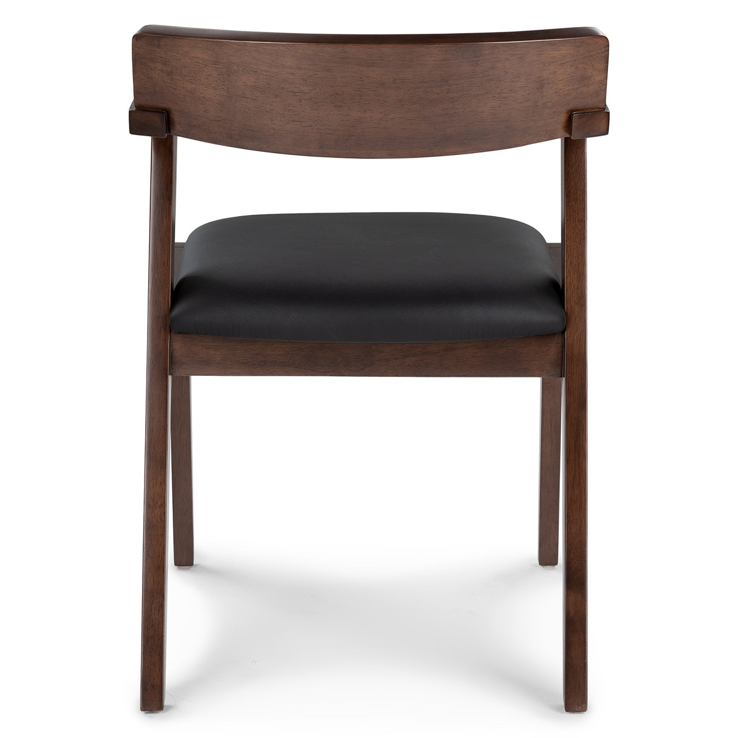 Zola Black Leather Dining Chair