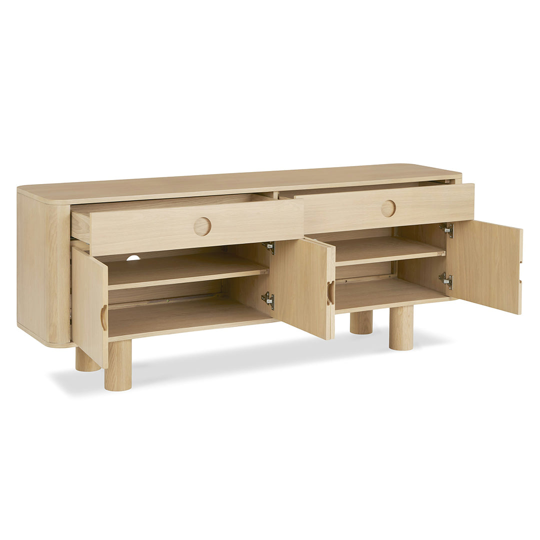 Muhly White Oak Sideboard