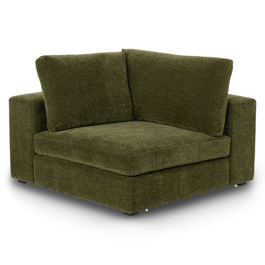 Beta 45" Corner Chair Module - Cypress Green