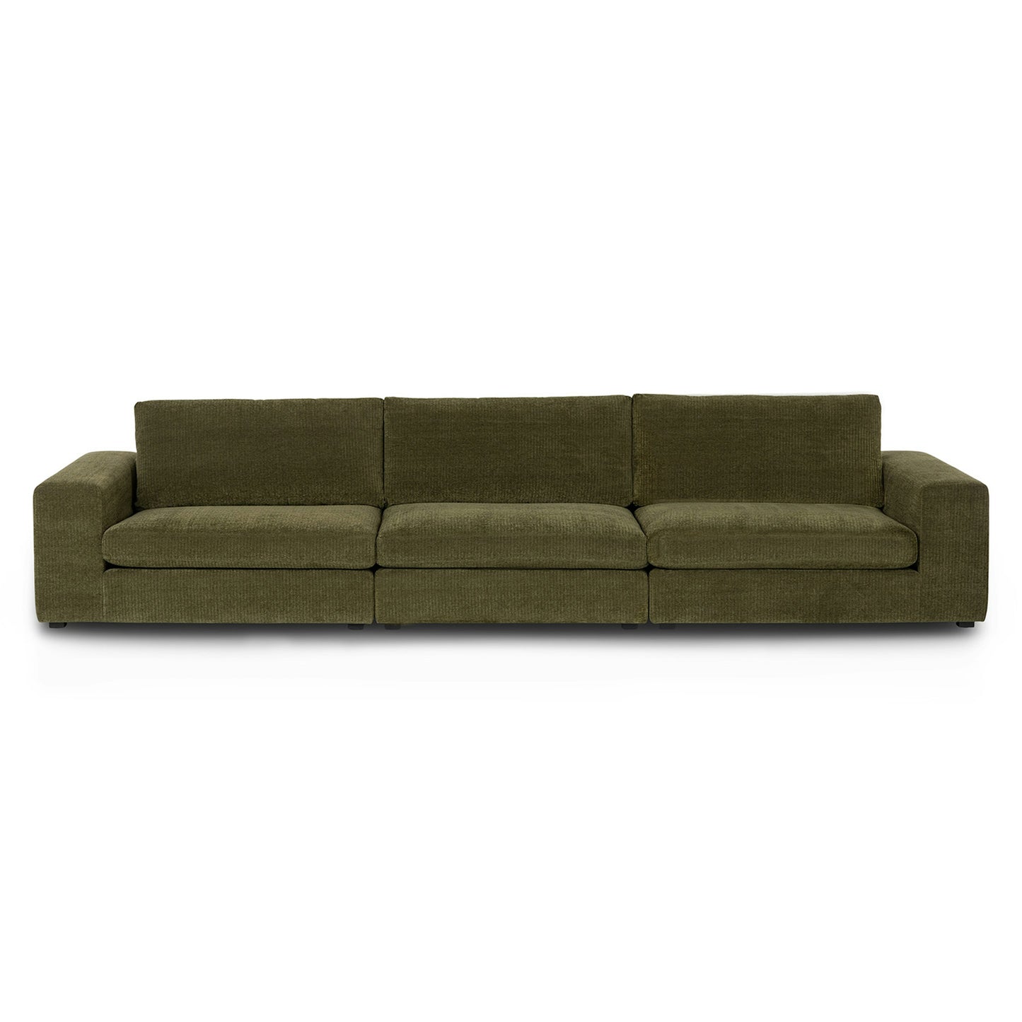 Beta 137" Modular Sofa - Cypress Green