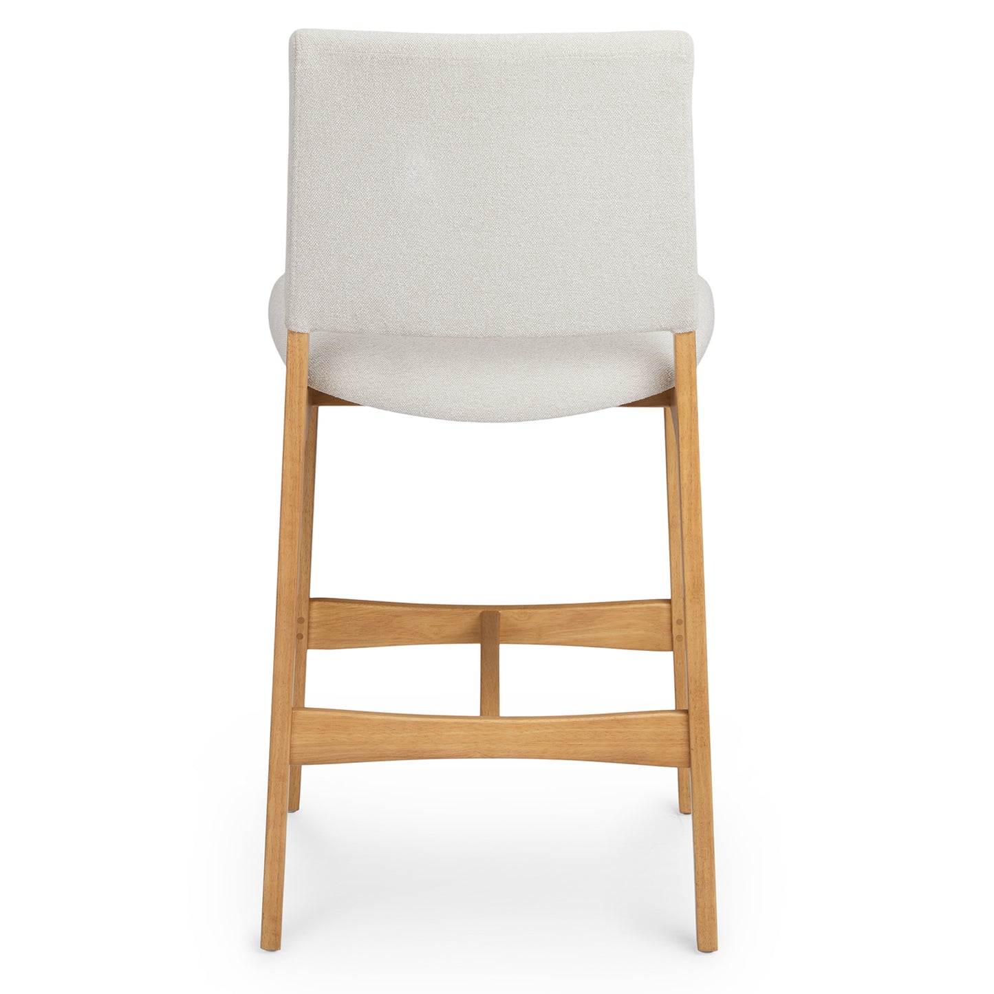 Nosh Ratine Ivory Oak Counter Stool