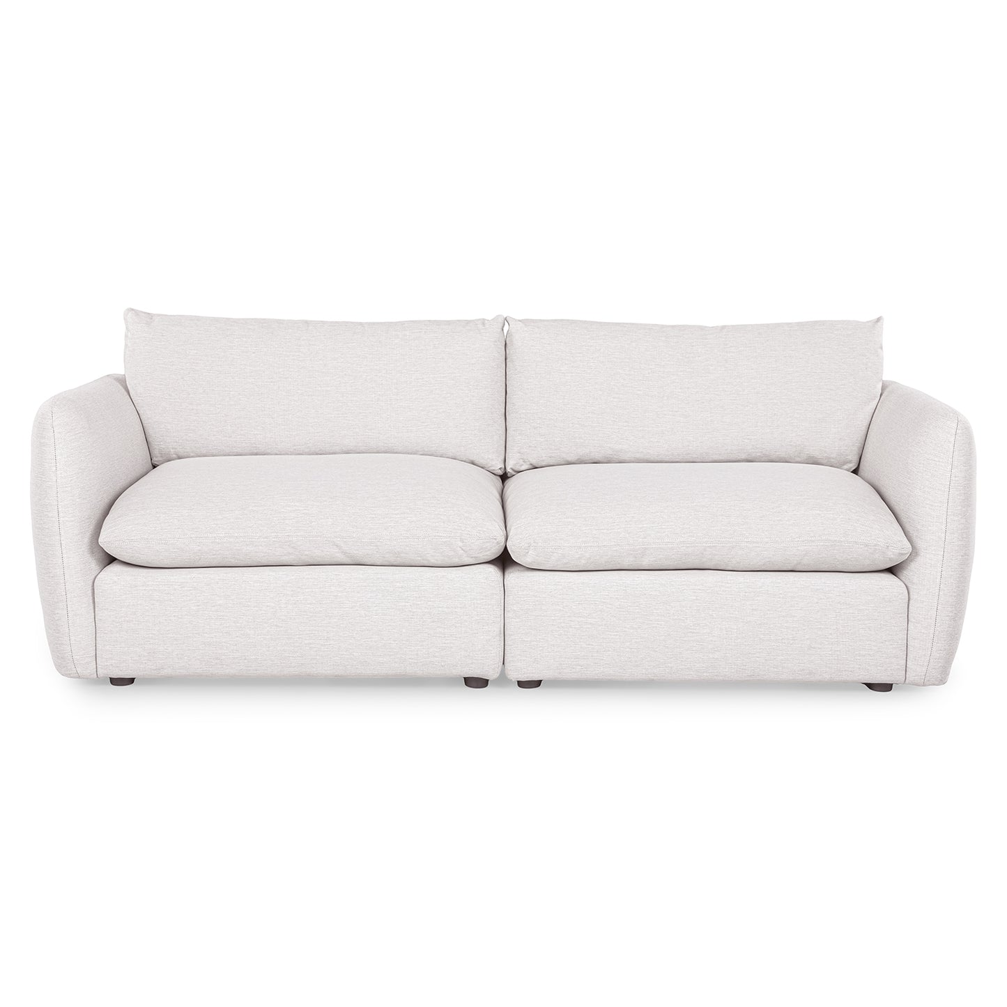 Leigh 92" Modular Sofa - Silver Ivory