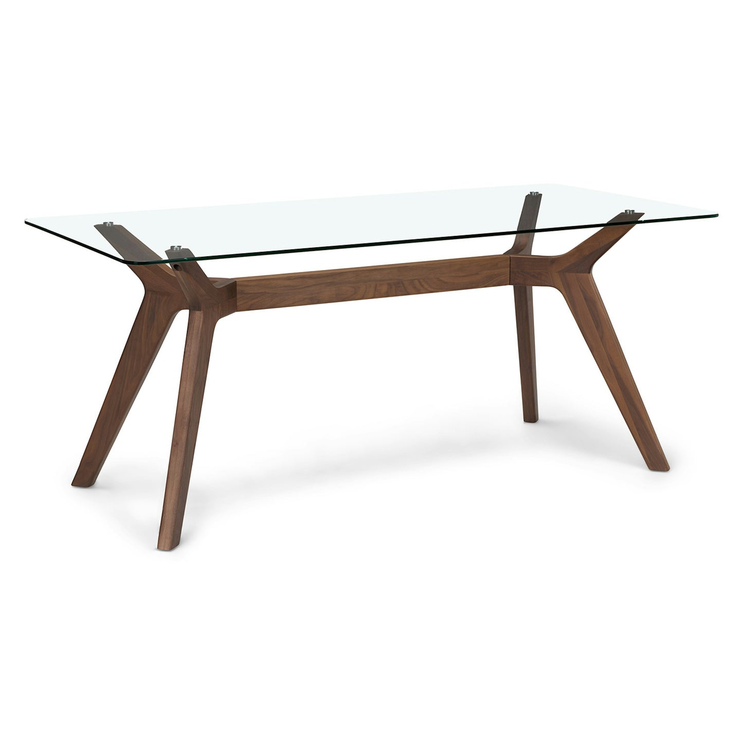 Emmer Walnut Dining Table For 6