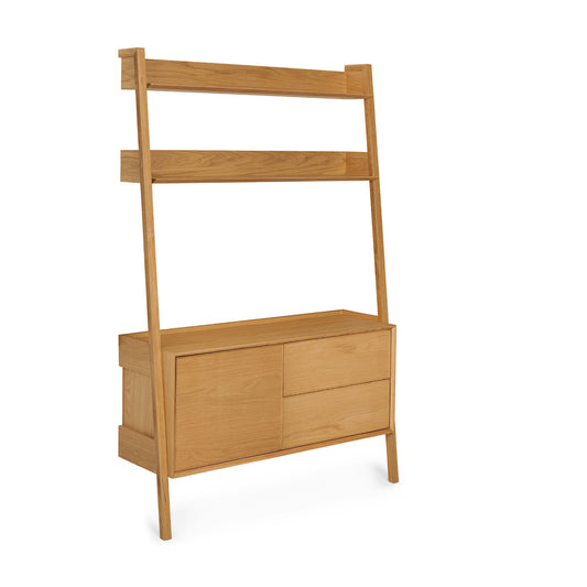 Fantol Warm Oak Storage Shelf