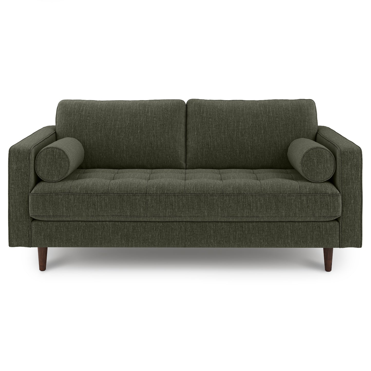 Sven 72" Tufted Loveseat - Fir Green