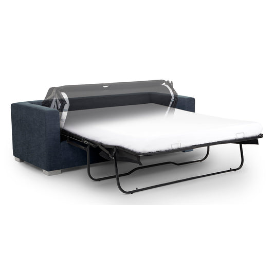 Soma 82" Sofa Bed - Midnight Blue