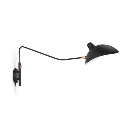 Leap Black Sconce