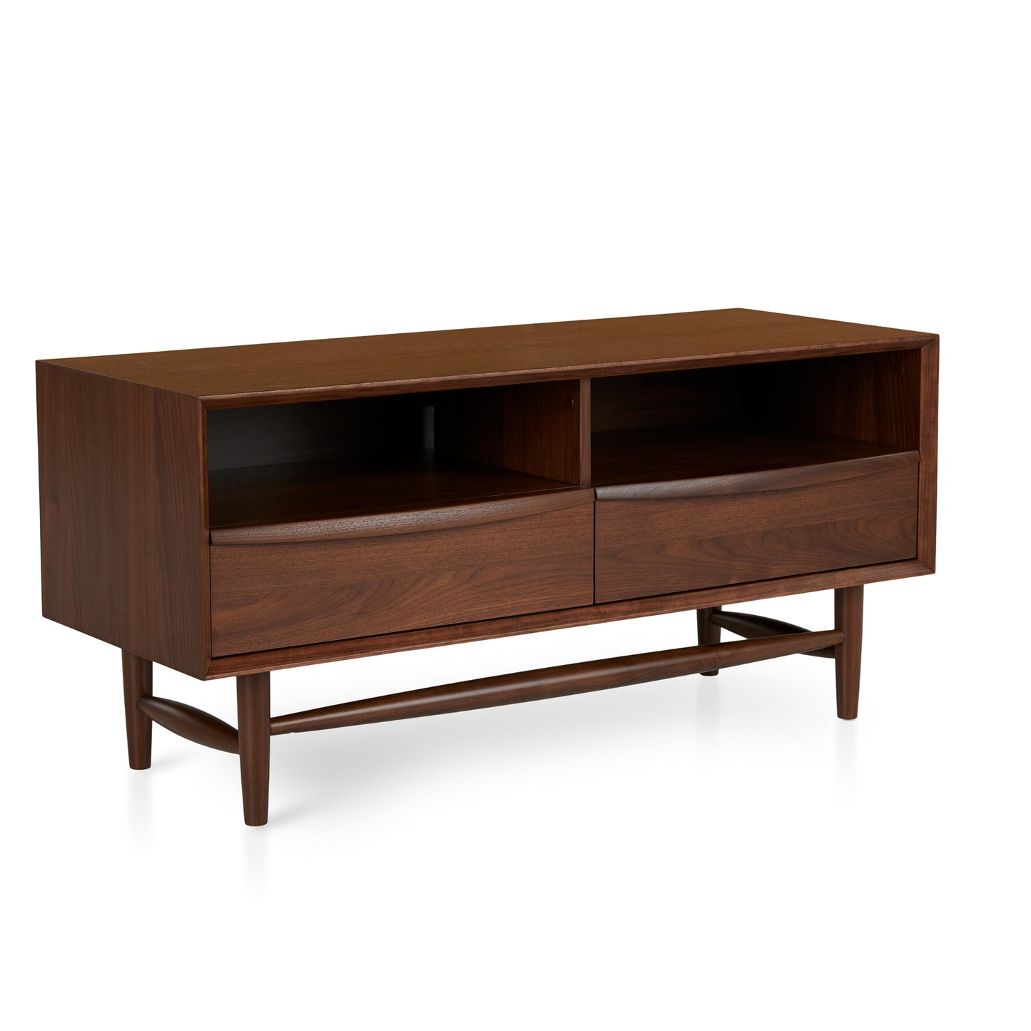 Lenia Walnut 42" Media Unit