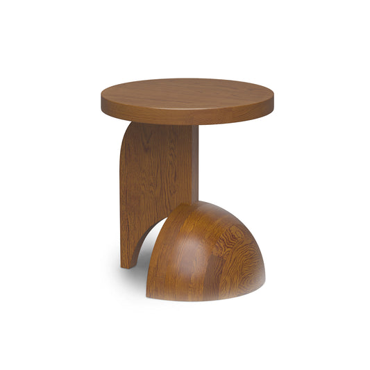 Falco Smoked Oak Side Table