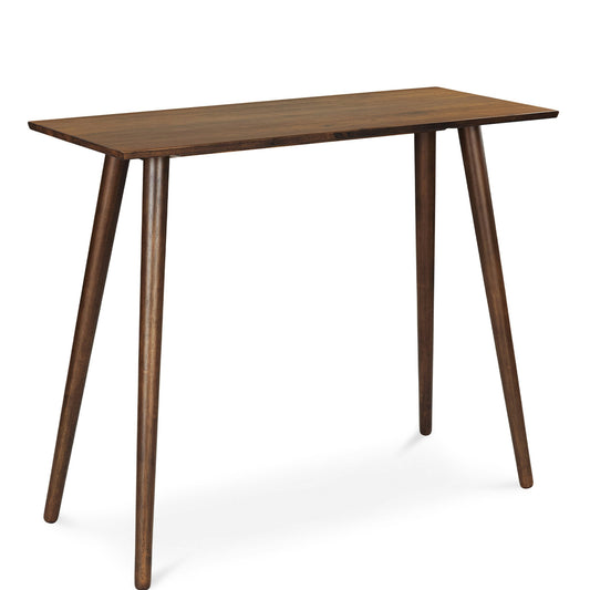 Seno Walnut Rectangular Bar Table