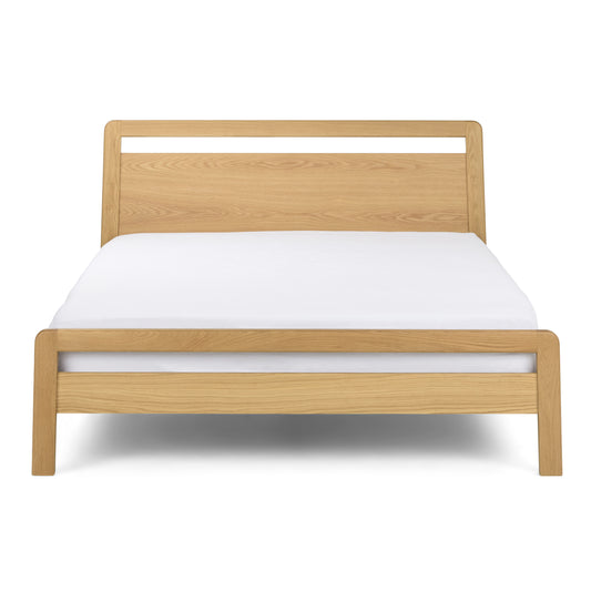 Dalsa Natural Oak Queen Bed