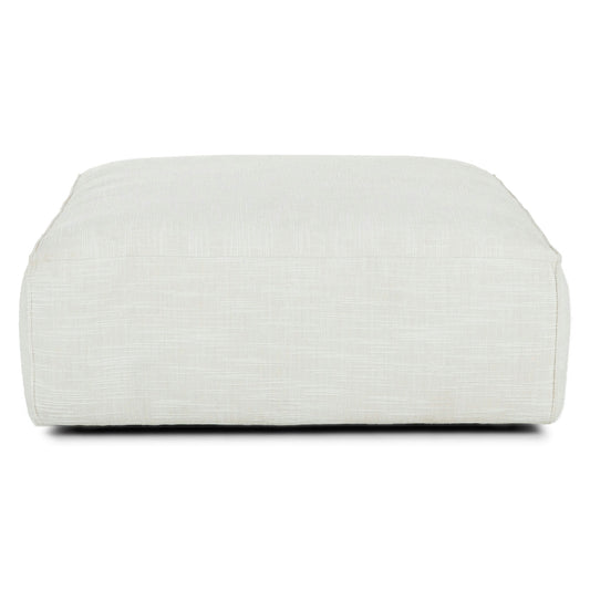Cigar 47" Ottoman - Ankara Ivory