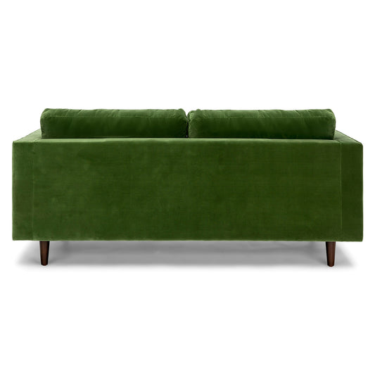 Sven 72" Tufted Velvet Loveseat - Grass Green