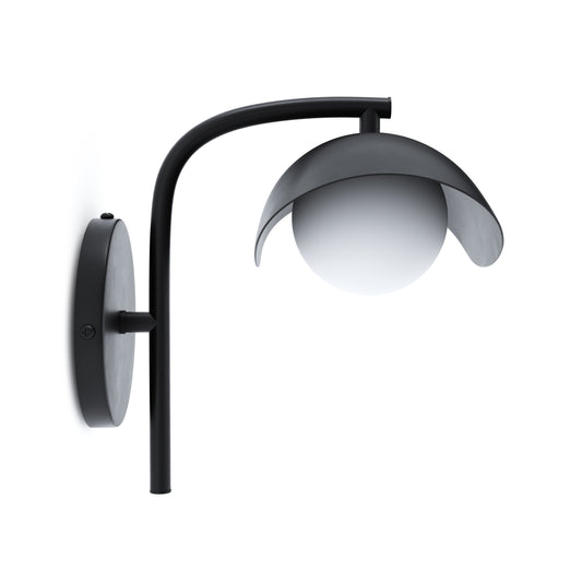 Coy Black Sconce