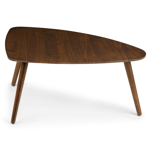 Amoeba Wild Walnut 29.5" Wide Coffee Table