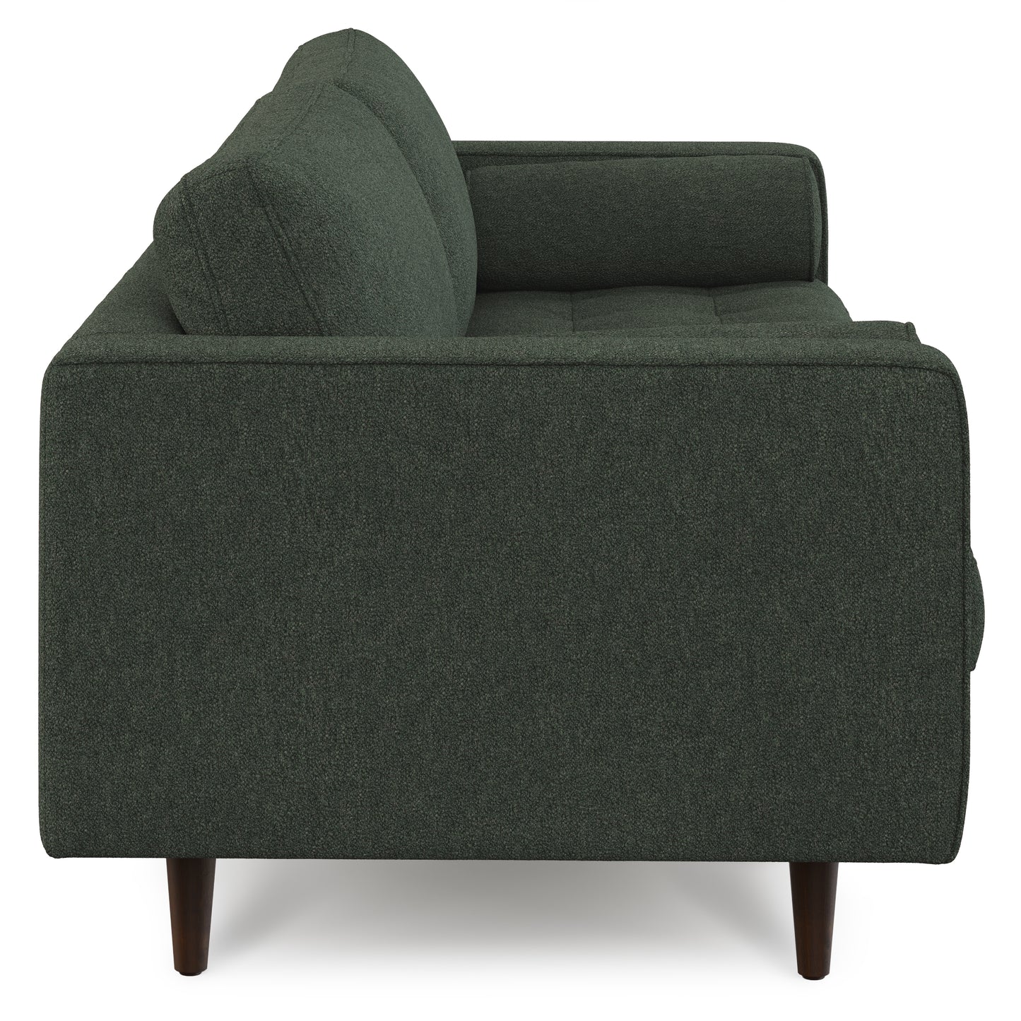 Sven 88" Tufted Sofa - Green Wool Bouclé