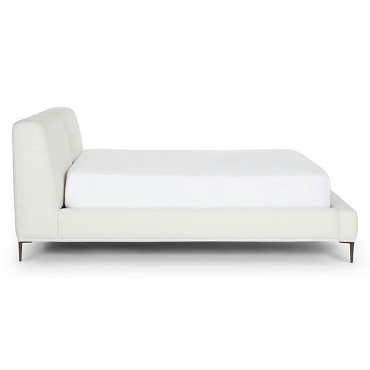 Abisko Quartz White Queen Bed