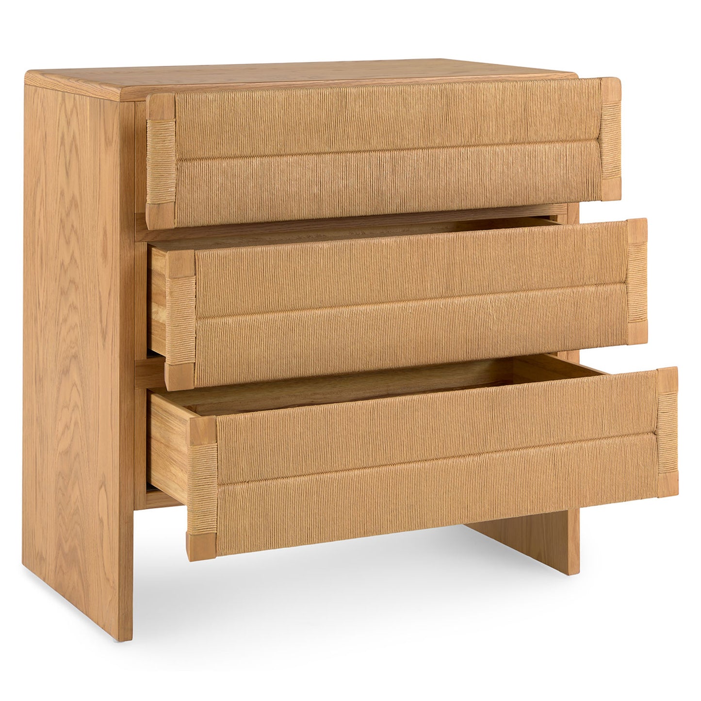 Monterey Oak 3-Drawer Chest