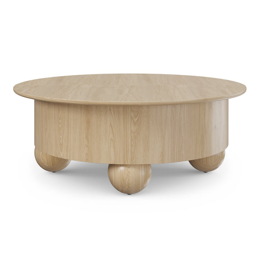 Sigrid White Oak Storage Coffee Table