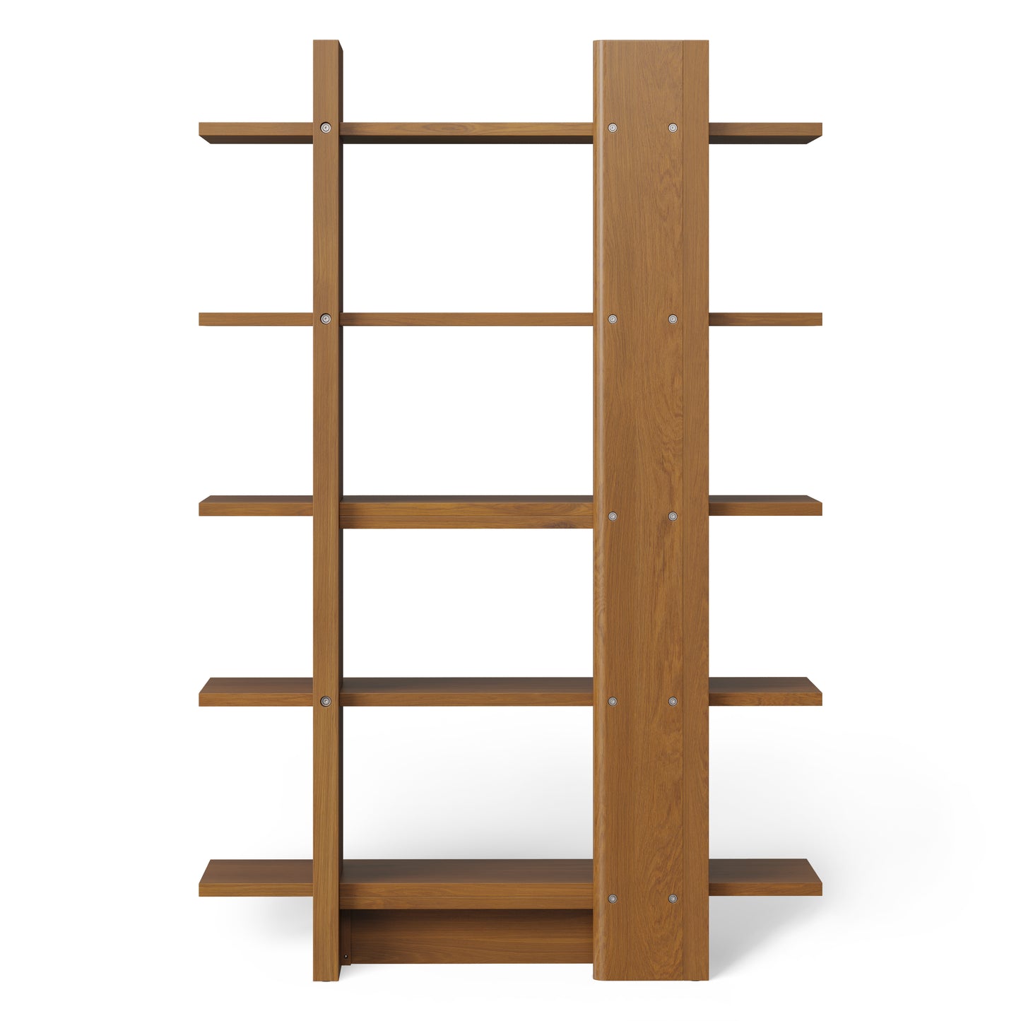 Torme Smoked Oak Open Bookcase