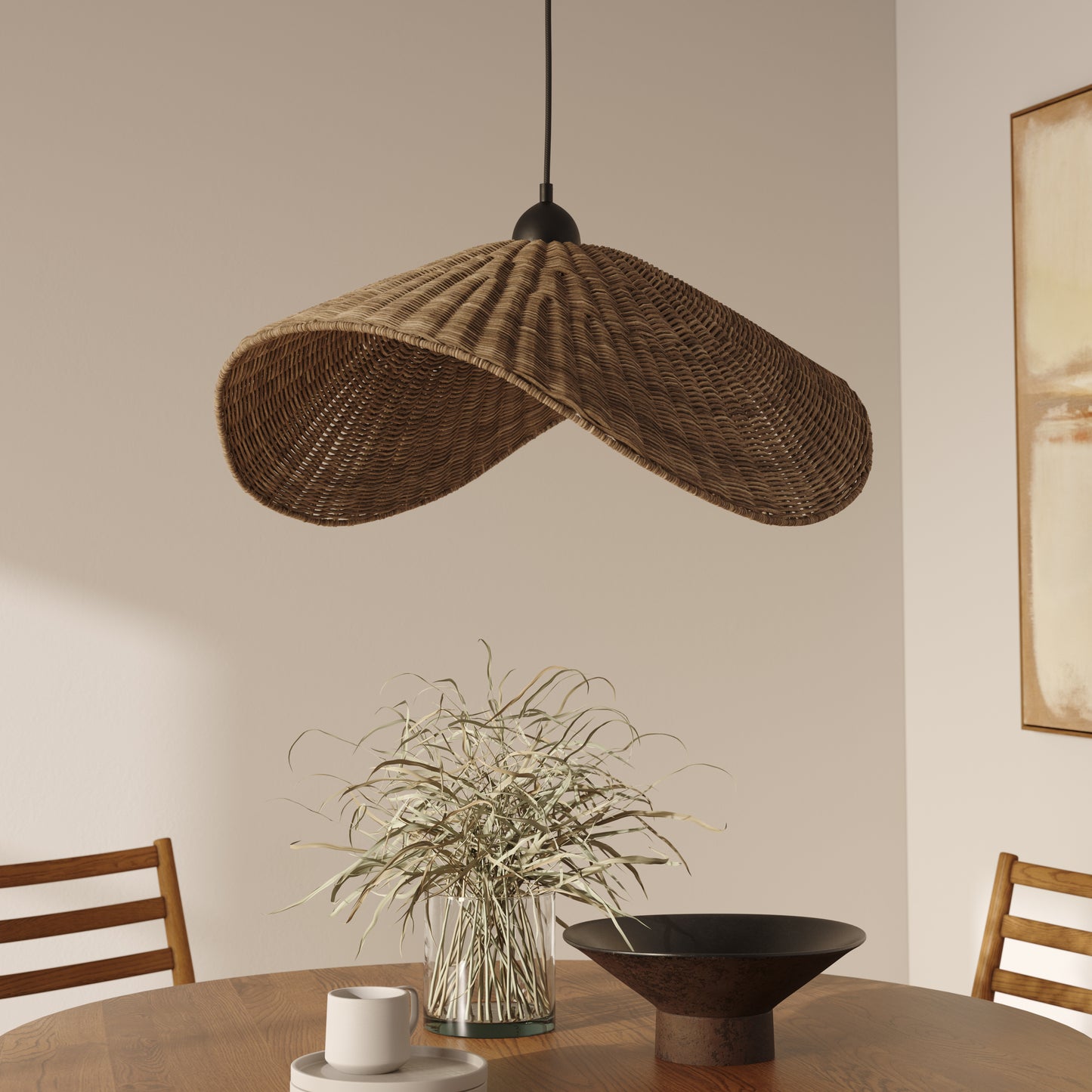 Bomba Rattan Pendant Lamp