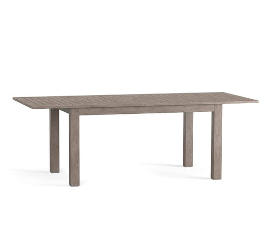 Indio Eucalyptus Extending Outdoor Dining Table (61"-86")