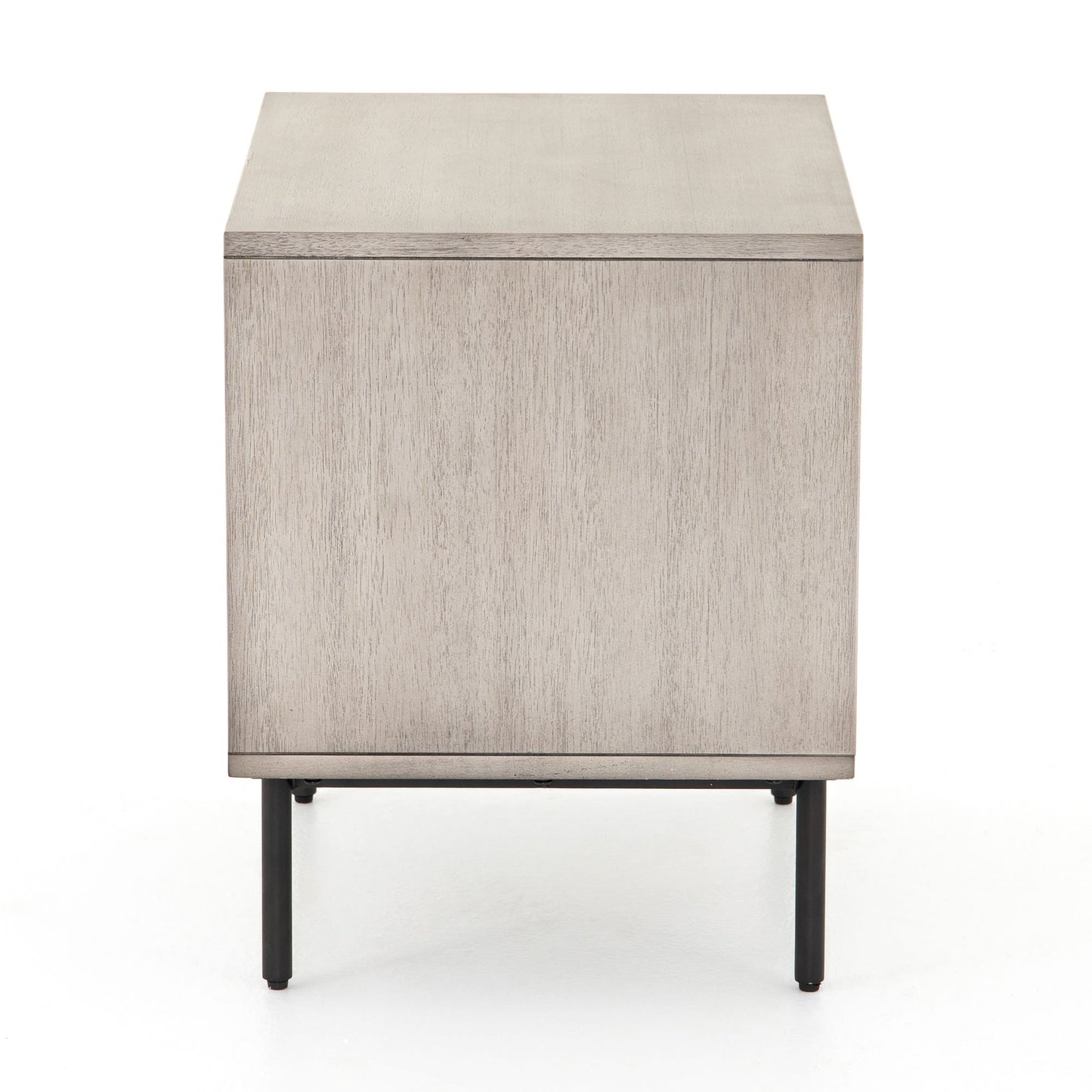 Iron & Acacia 2-Drawer Nightstand (24")