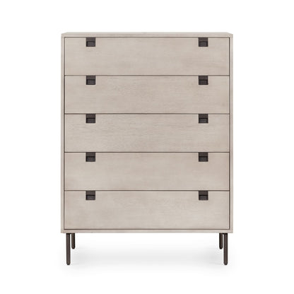 Iron & Acacia 5-Drawer Dresser (36")