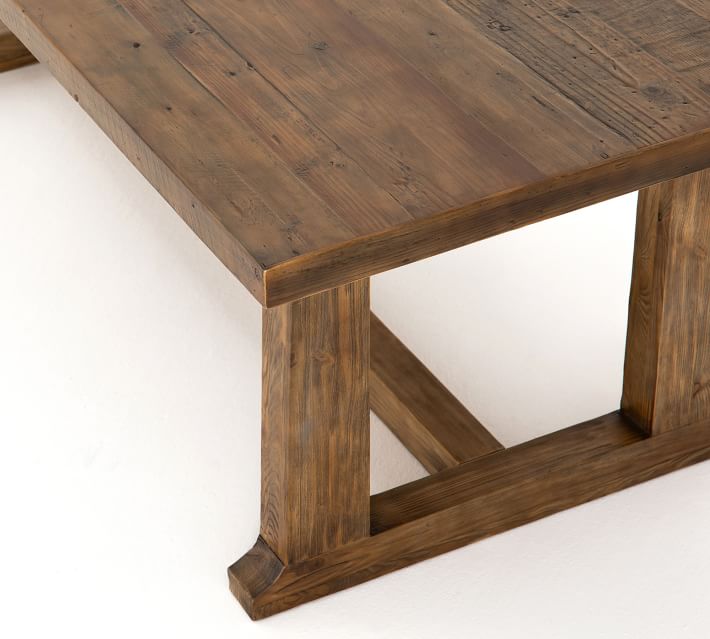 Jade Reclaimed Wood Dining Table (87"-110")