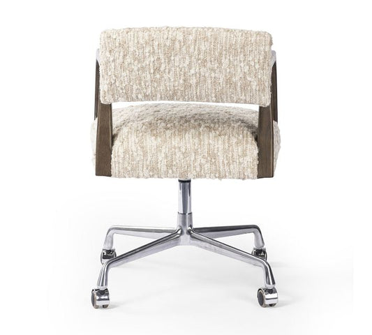 Jasper Upholstered Swivel Desk Chair