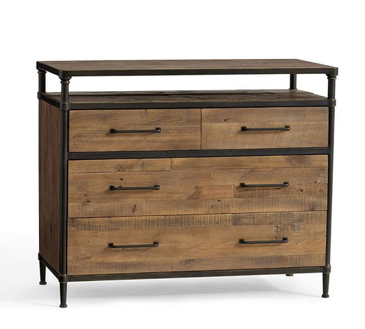 Juno Reclaimed Wood 4-Drawer Dresser (44")