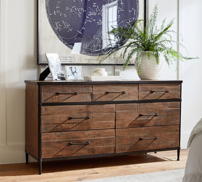 Juno Reclaimed Wood 7-Drawer Dresser (59.5")