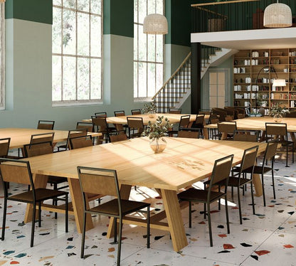 Keaton Communal Dining Table (96"- 144")