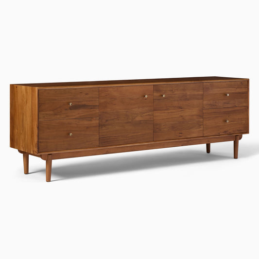 Keira Solid Wood Media Console (80")