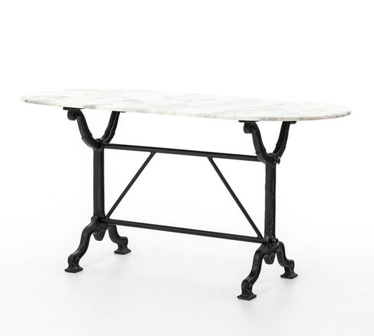 Laurel Marble Console Desk (59")