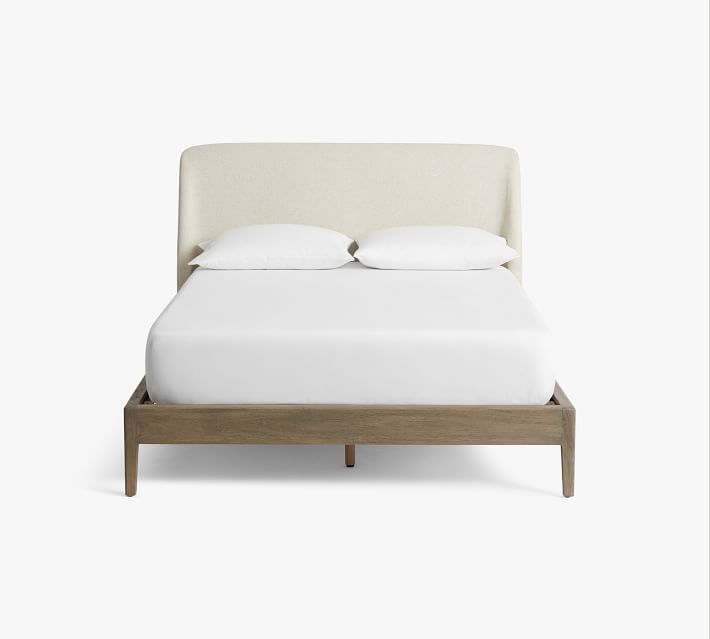 Layton Upholstered Platform Bed - Quick Ship