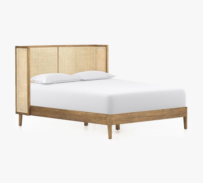 Lisbon Cane Platform Bed