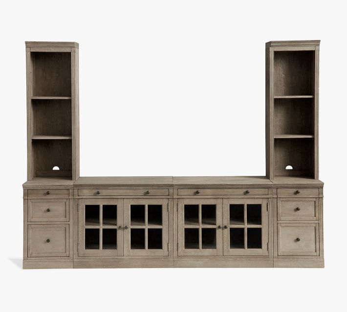 Livingston 6-Piece Bookcase Suite (105")