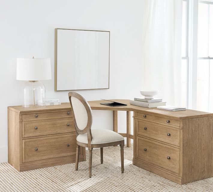 Livingston Corner Desk (57.5"-75")