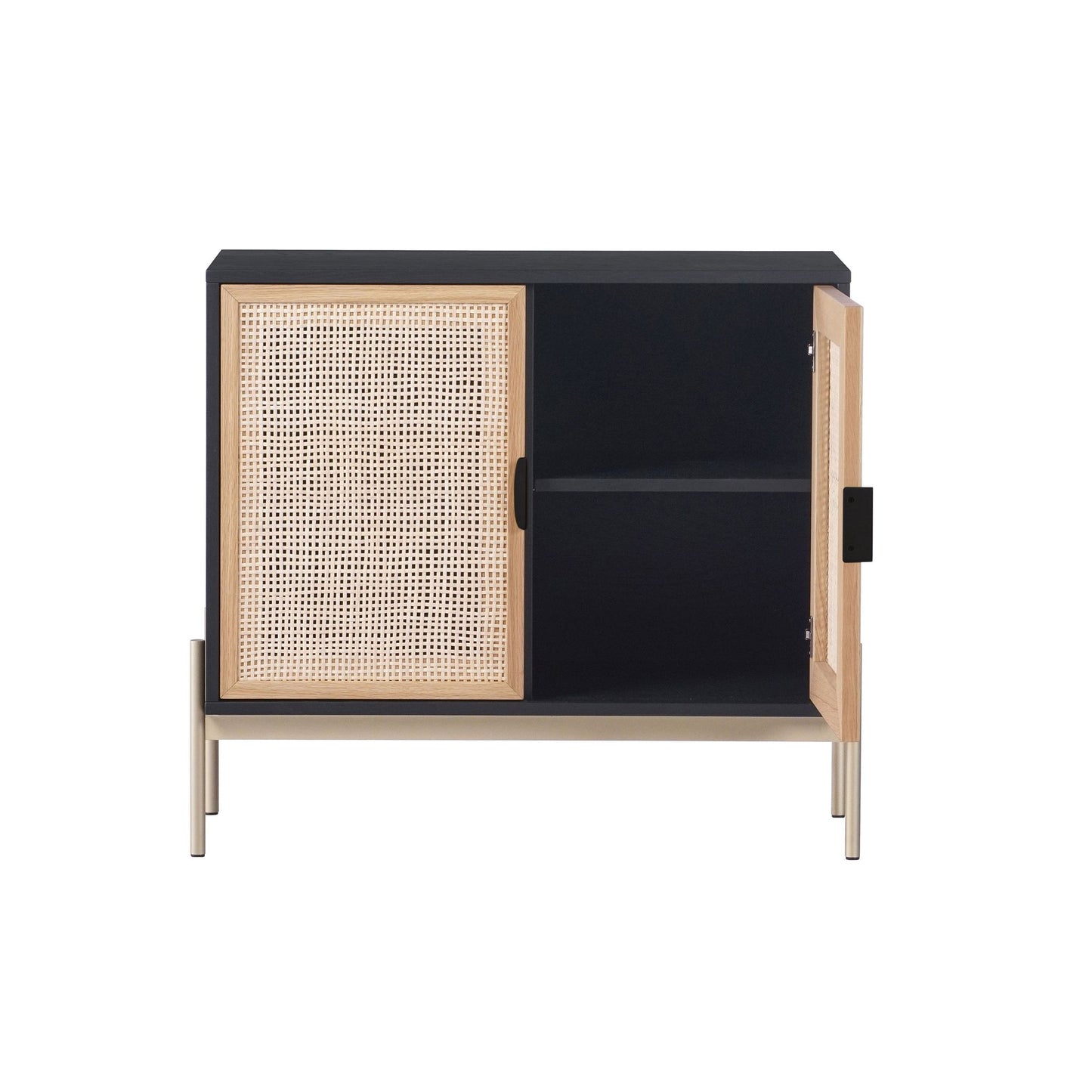 Lofted Rattan & Wood Buffet (37.5"–72")