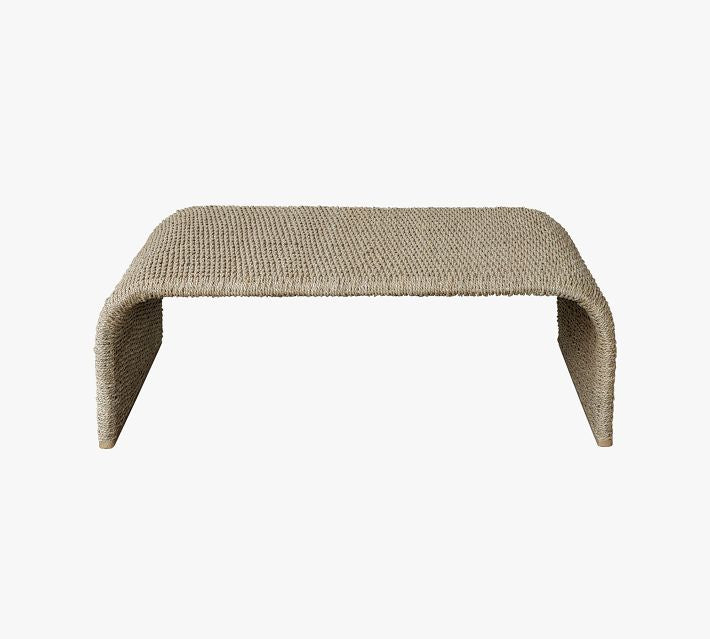 Louvre Rectangular Seagrass Coffee Table (45.5")