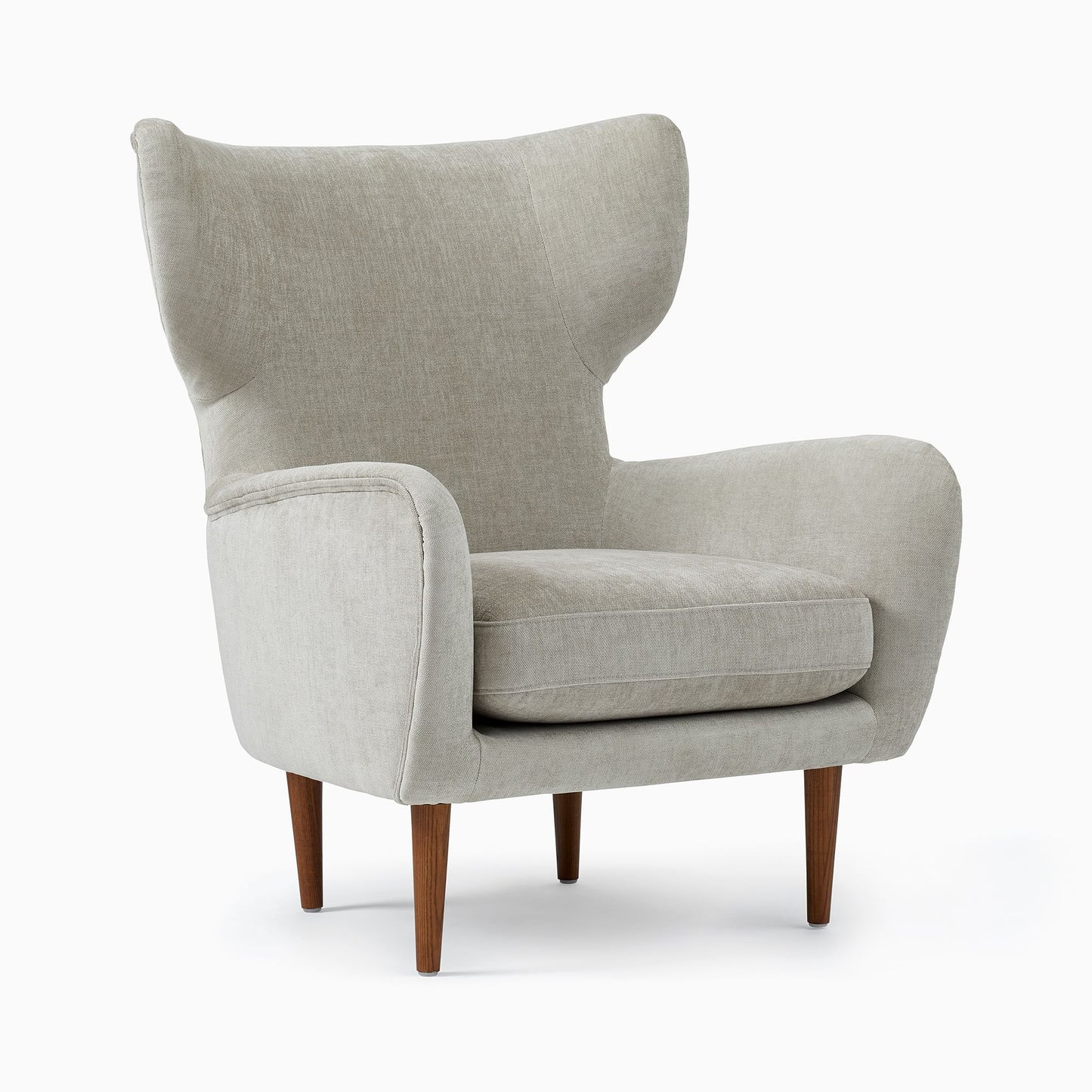 Lucia Wing Chair - Wood Legs