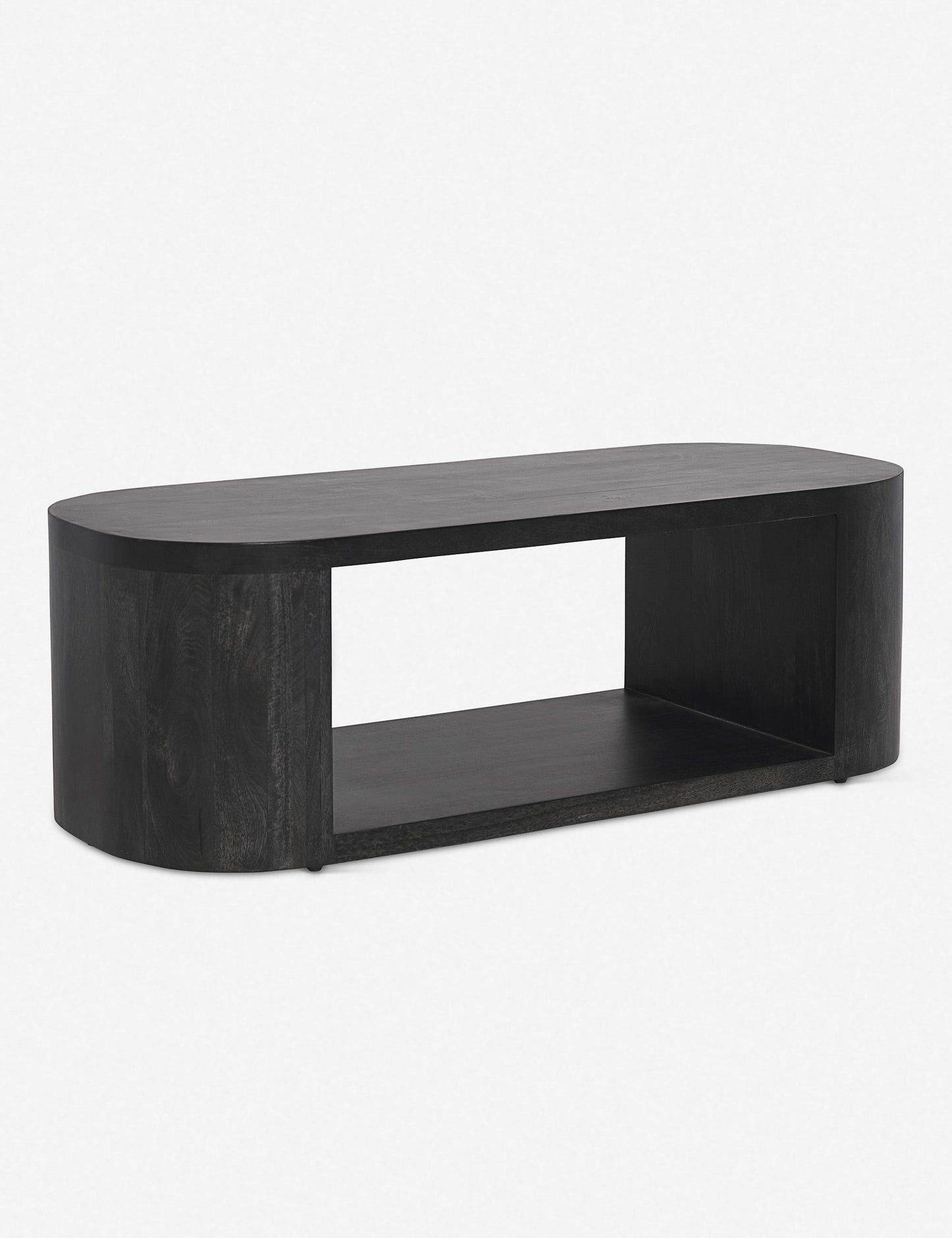 Luna Oval Coffee Table - Black