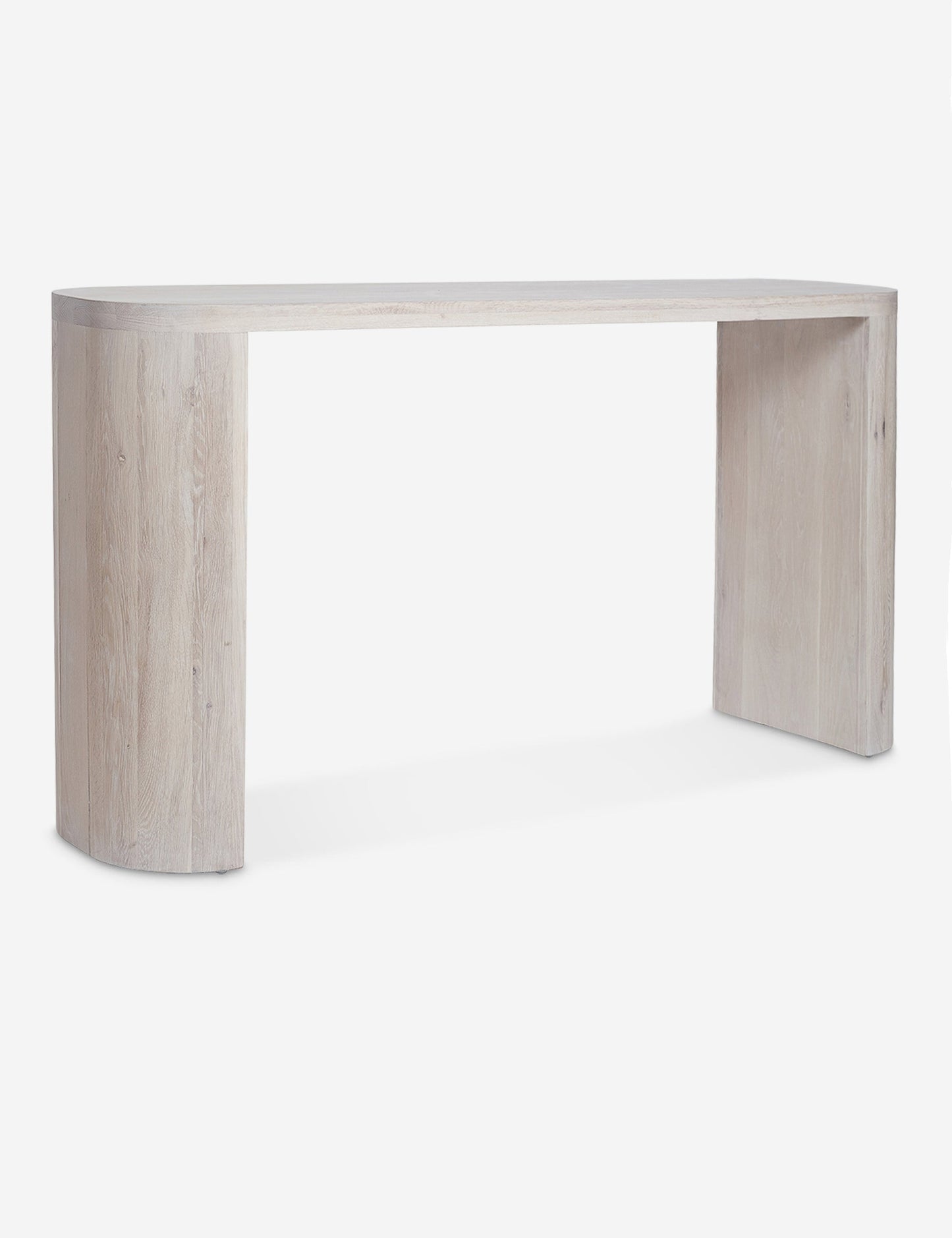 Luna Console Table - Washed Oak