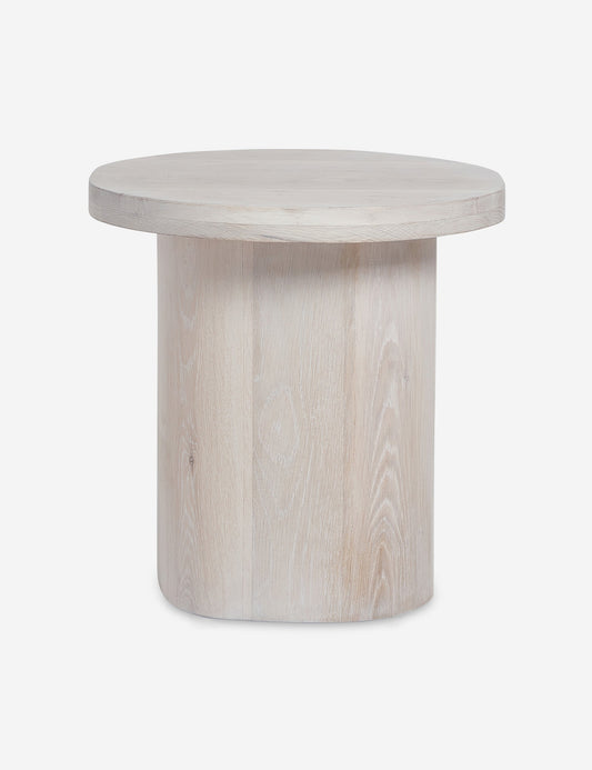 Luna Side Table - Washed Oak